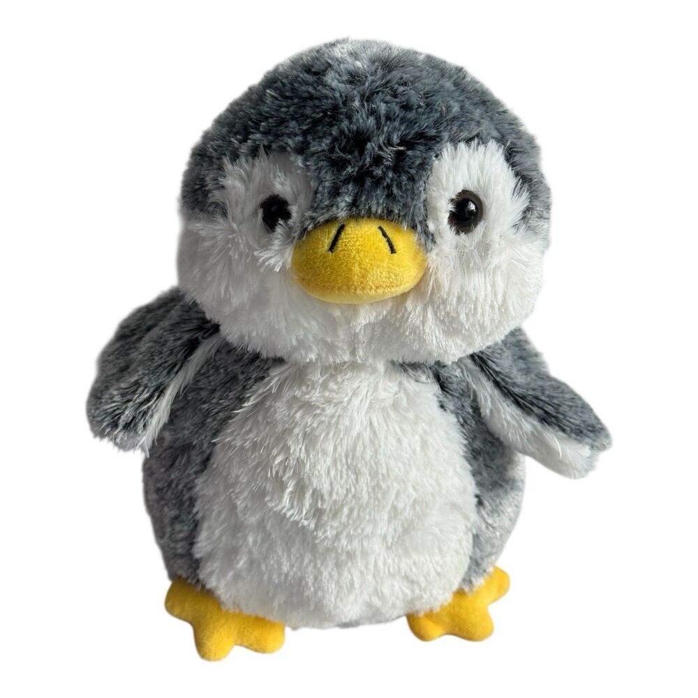 Send a Friend Penguin Plush Grey 11"